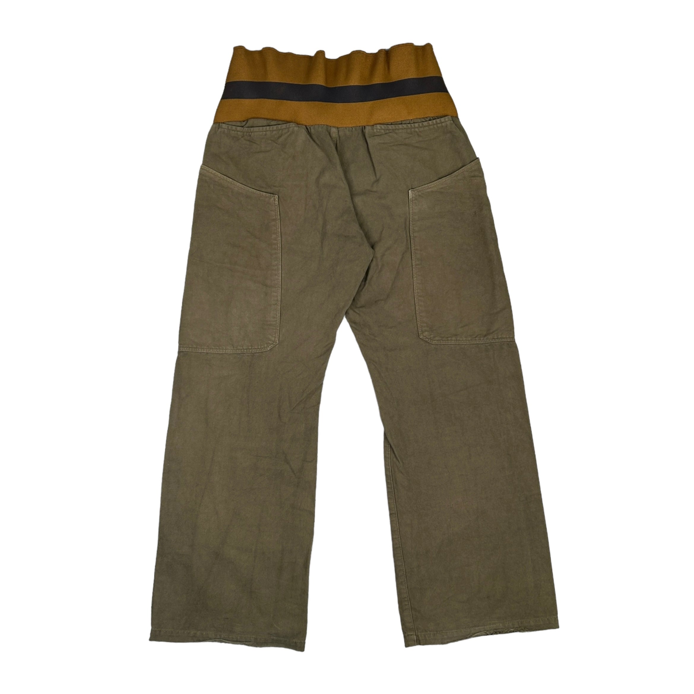 Vintage Military Flare Pants by KAPITAL - Retro High-Waisted Bell Bottom Trousers for Men & Women | Perfect for 70s Theme Parties, Concerts, and Casual Streetwear