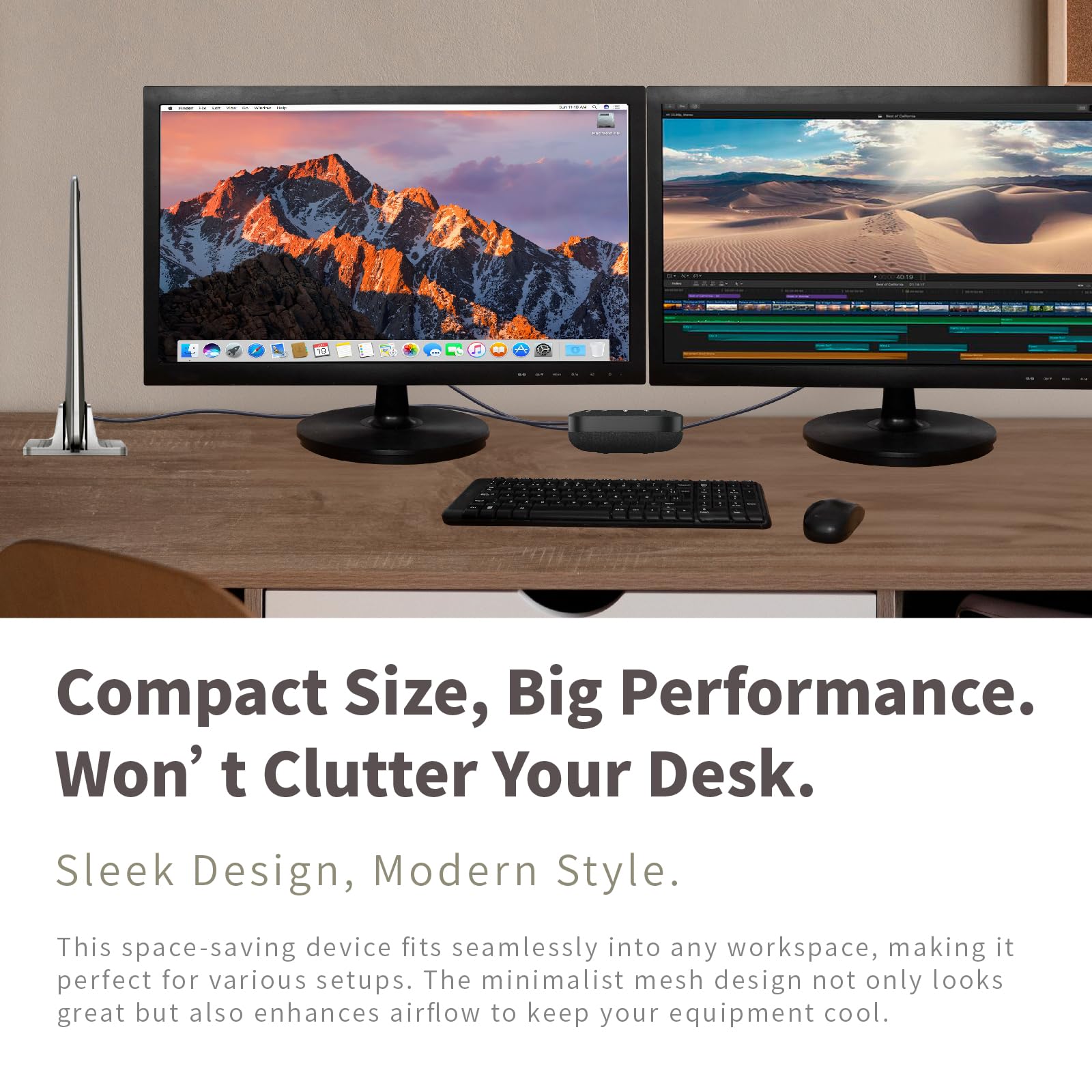 BXB 8-in-1 Docking Station with Bluetooth Speaker & Microphone - USB-C Fast Charger for iPhone, PC, Laptop - Perfect for Conference Calls, Home Office & Remote Work