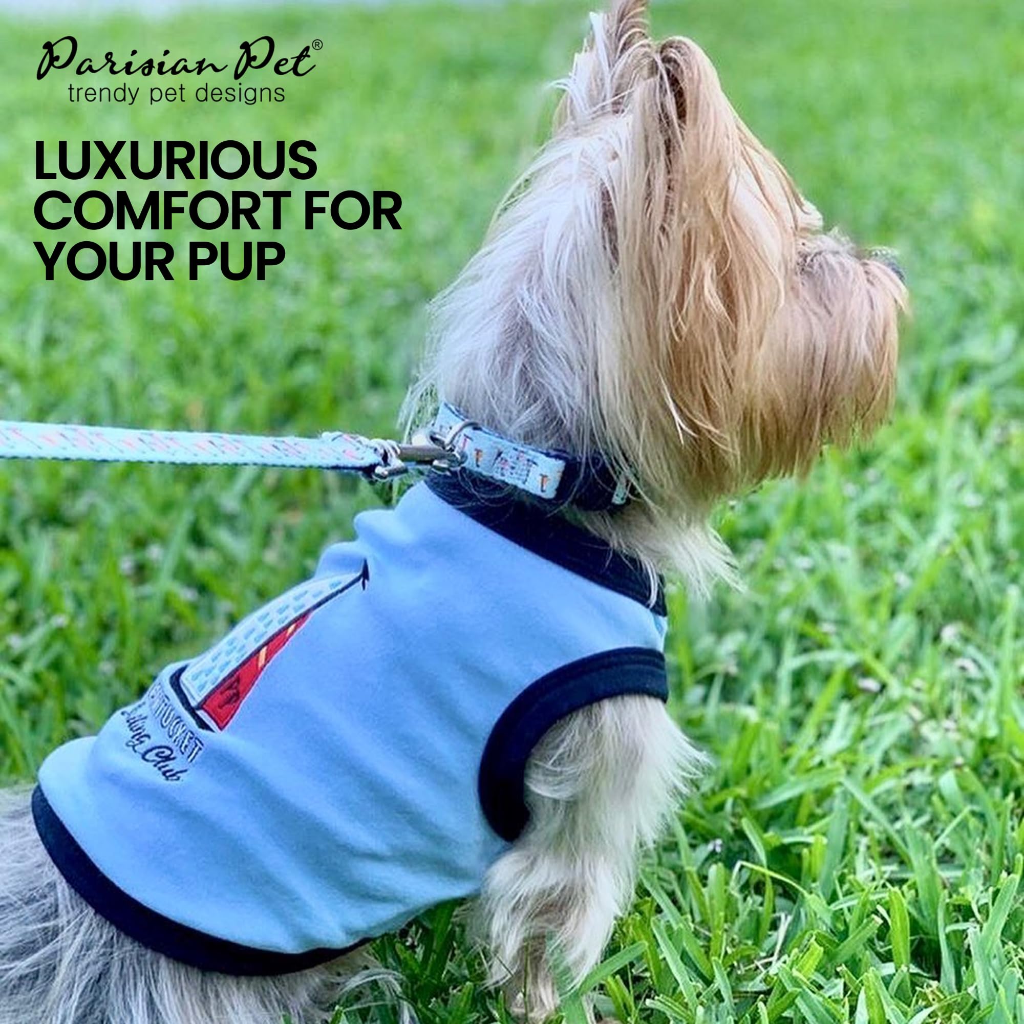 Parisian Pet Dog T-Shirt | Embroidered 