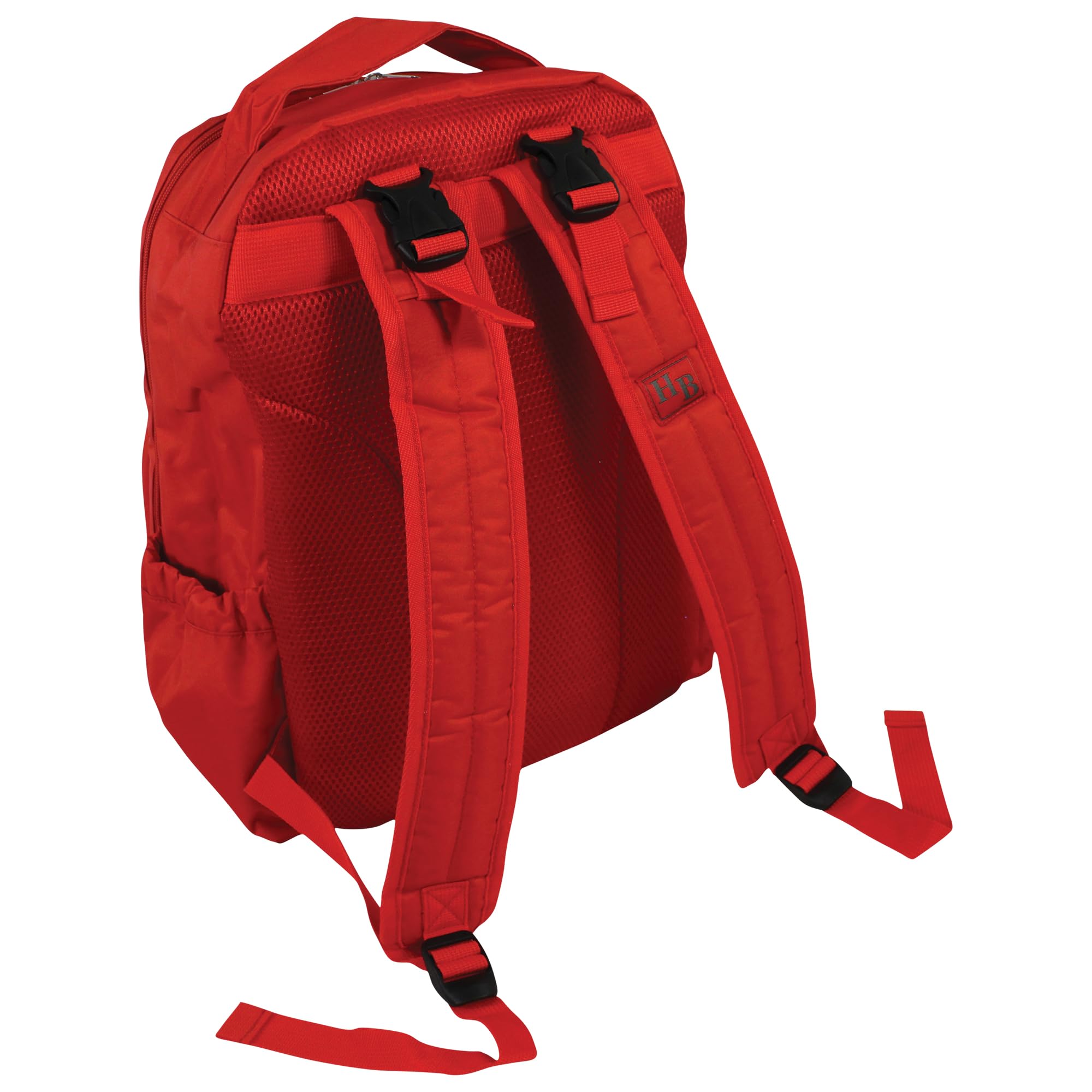 Hudson Baby Unisex Premium Diaper Backpack with Changing Pad - Red, One Size Baby Bag for Travel, Daycare & On-the-Go Parents