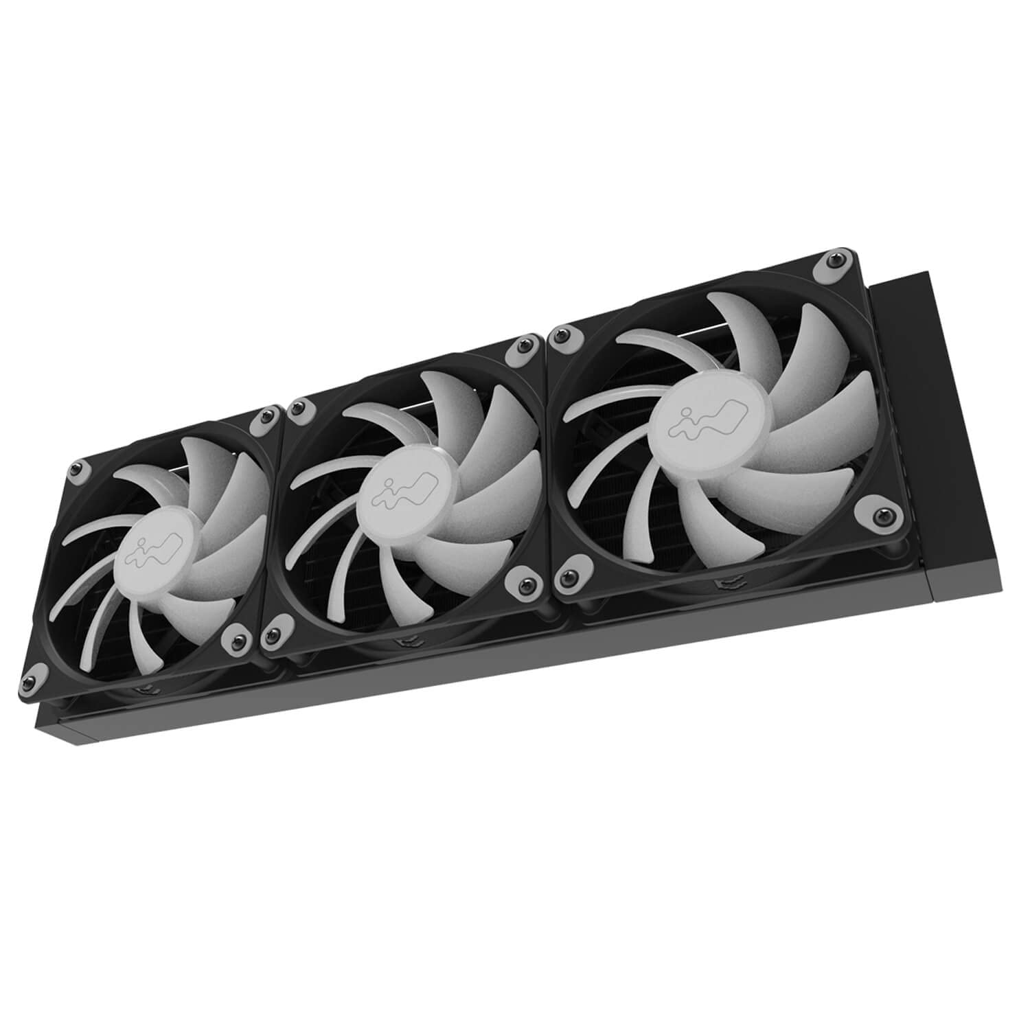 InWin NR36 360mm RGB AIO Liquid CPU Cooler - High Performance Cooling for Gaming PCs & Workstations - Black (IW-LC-NR36) | Perfect for Overclocking, Streaming & Intensive Gaming Setups
