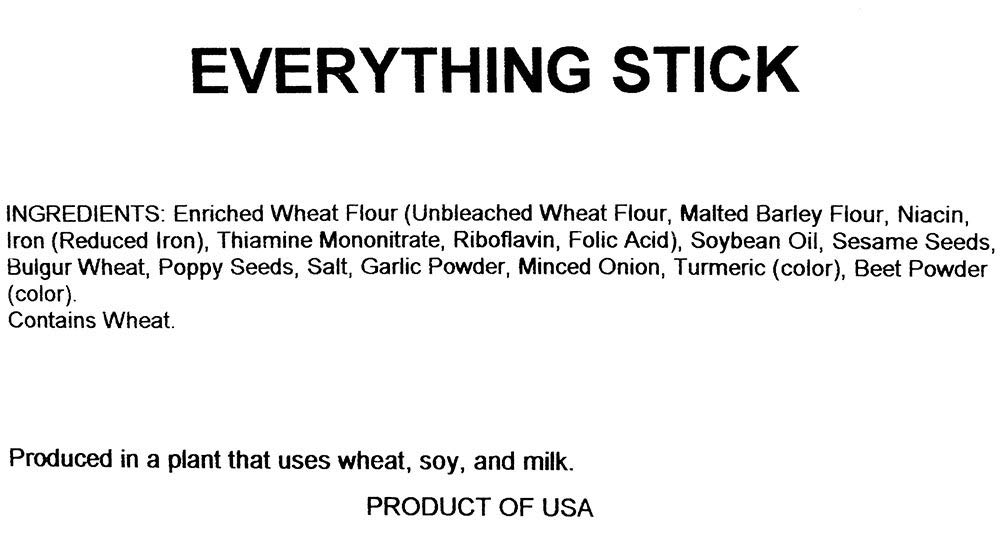 SweetGourmet Everything Sesame Sticks - Crunchy Healthy Snack, 1 Pound Bag | Gluten-Free, Vegan, Non-GMO | Perfect for On-the-Go, Office Snacking & Party Trays