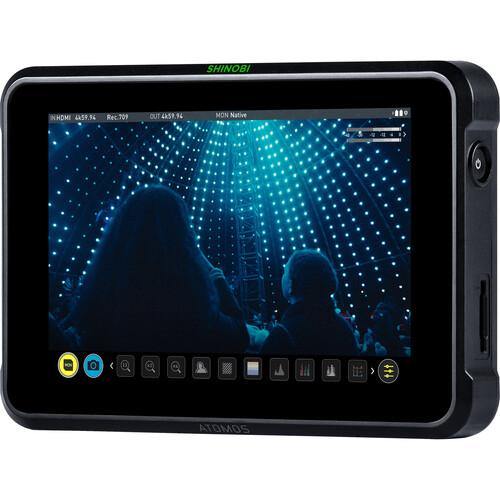 Atomos Shinobi 7 4K HDMI/SDI On-Camera Monitor for Filmmaking - Professional Video Production, Vlogging & Live Streaming Accessory