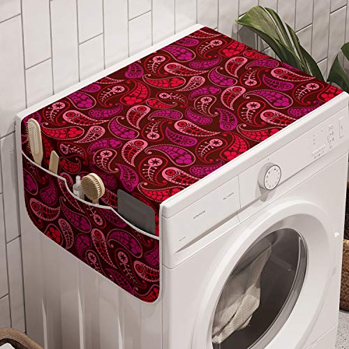 Dark Maroon Pastel Pink