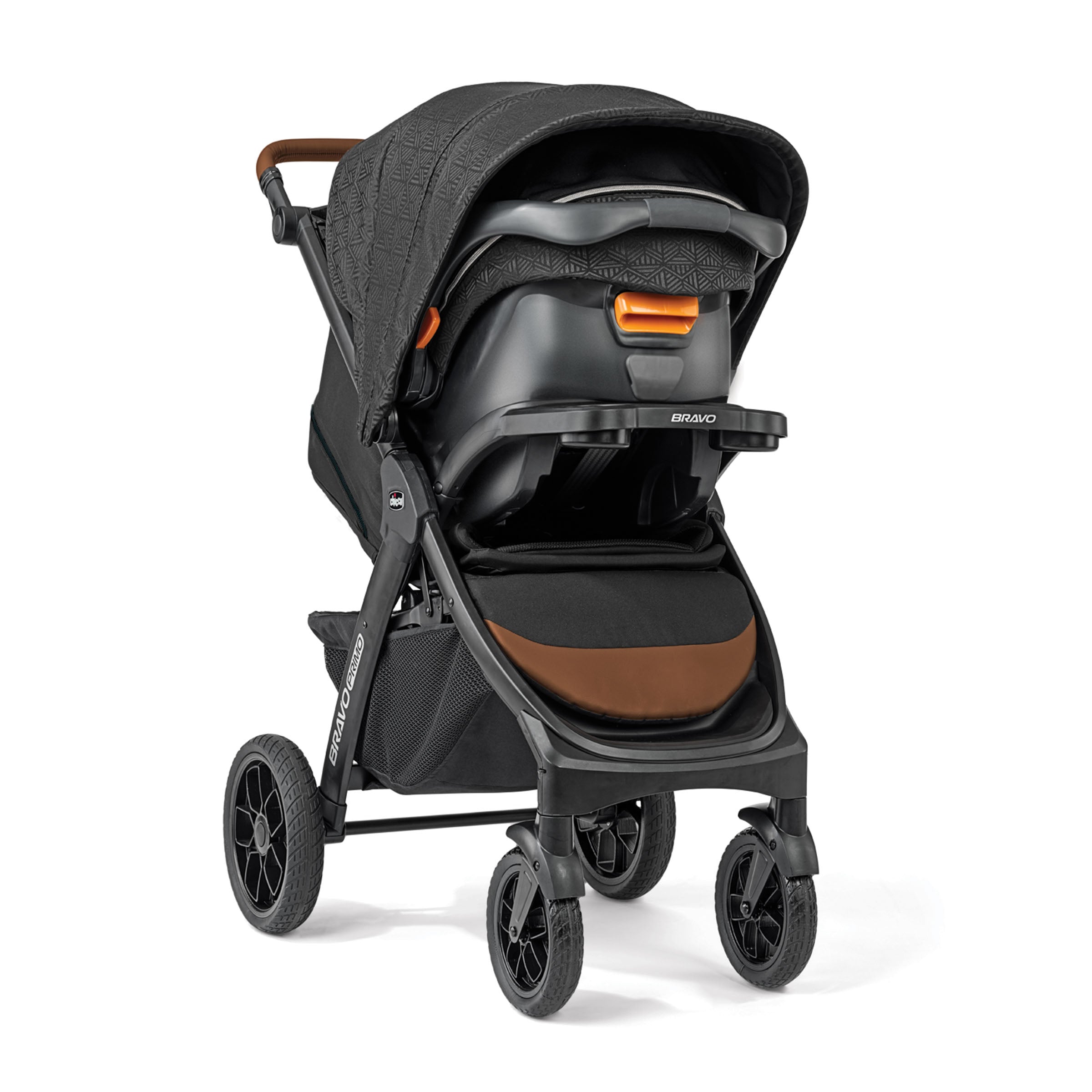 Chicco Bravo Primo Trio Travel System - Lightweight Stroller & Infant Car Seat Combo for Newborns to Toddlers | Perfect for Air Travel, Shopping & Daily Outings
