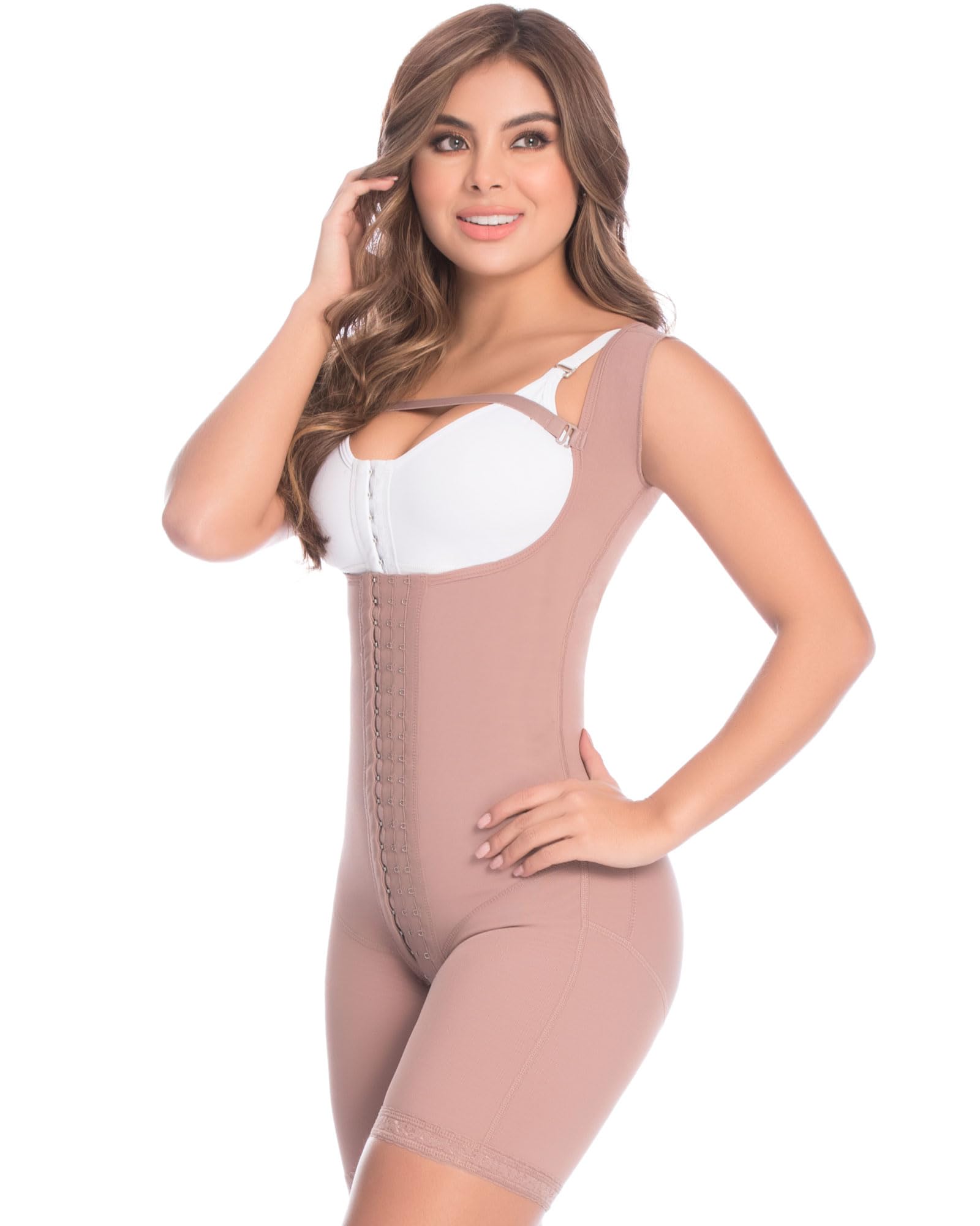 DELIE Shapewear for Women - Tummy Control & Butt Lift Waist Trainer, Post-Surgery Compression Garment | Colombian Fajas Moldeadoras | Perfect for Daily Wear, Special Occasions & Postpartum Recovery