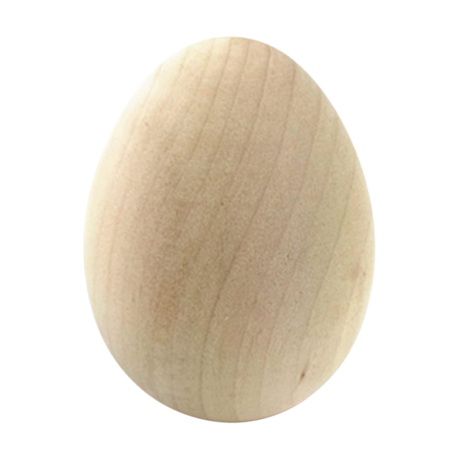 Wooden Easter Eggs for Crafts - 5#HK Flat-Bottomed Wooden Easter Decorations by Wood Peckers - Perfect for DIY Projects, Easter Decor, and Holiday Gift Giving