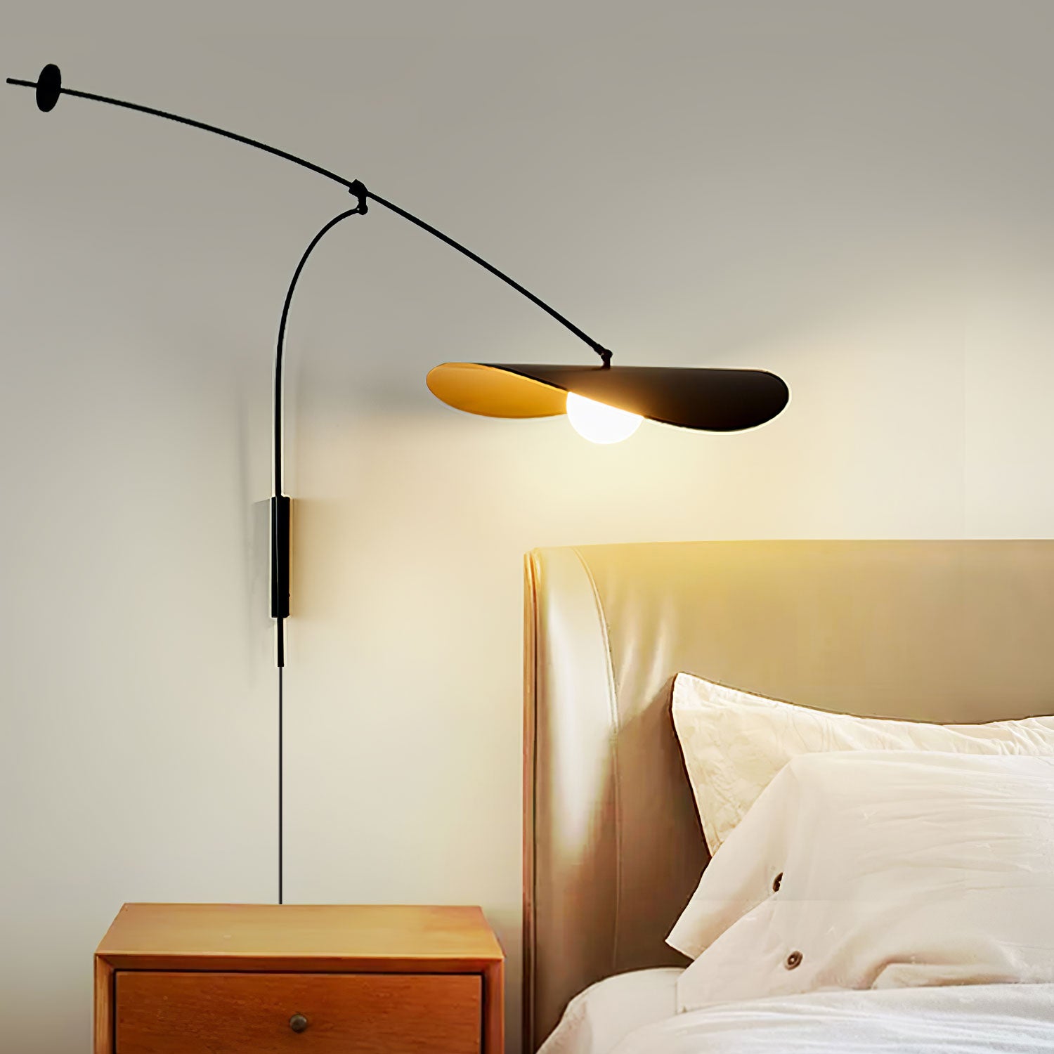 Modern Myrna Wall Light - Sleek Indoor/Outdoor Sconce for Living Room, Bedroom, Patio & Hallway - Energy Efficient LED Wall Lamp for Home Decor