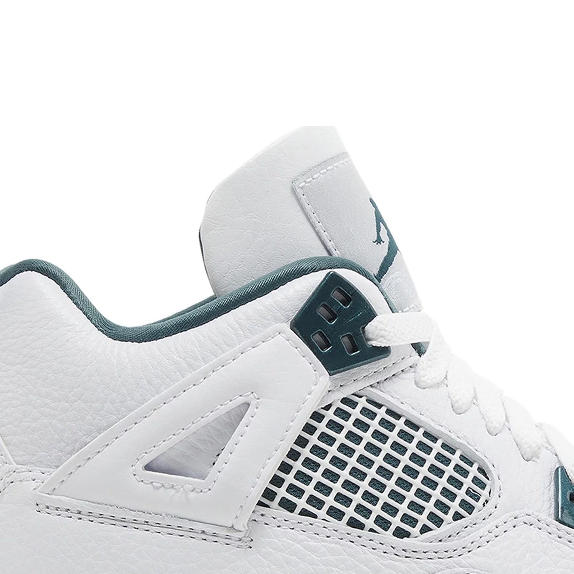 Air Jordan 4 Retro 'Oxidized Green' GS Sneakers (2024) - Basketball Shoes for Women & Girls - Perfect for Streetwear & Casual Fashion