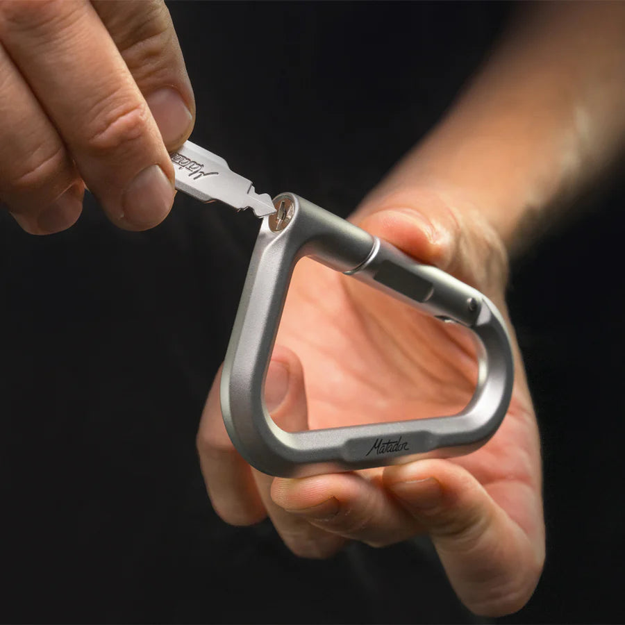 BetaLock™ Heavy Duty Aluminum Carabiner Clip - Secure & Durable Climbing, Hiking, Camping & Outdoor Gear Accessories - Perfect for Keys, Tools & Backpacks