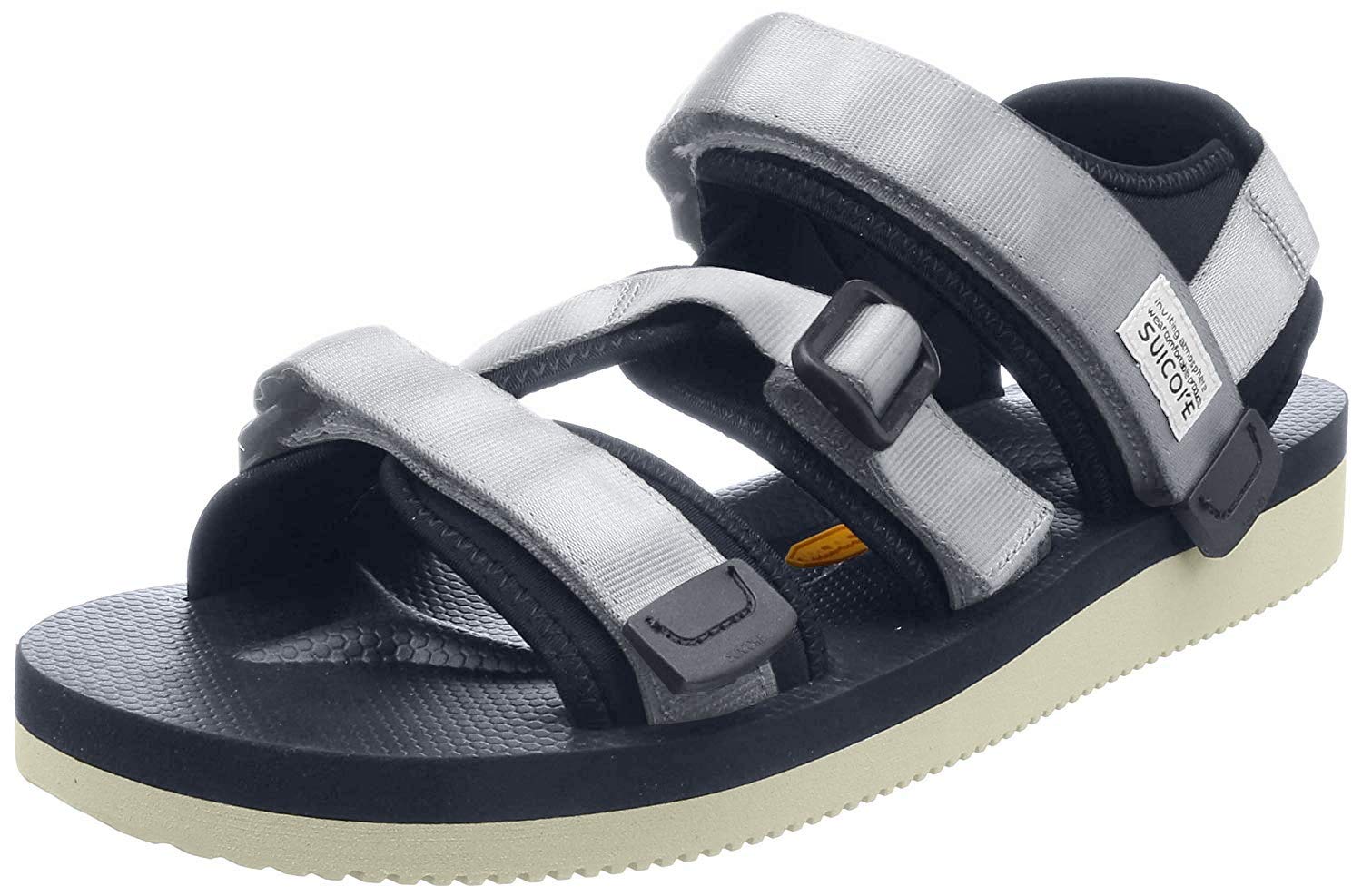 Suicoke OG-044V KISEE-V Vibram Sandals - Comfortable Outdoor Slides for Men & Women - Perfect for Beach, Pool, and Summer Walking