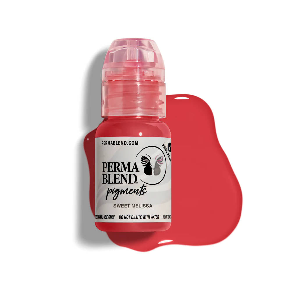 Perma Blend Sweet Melissa Tattoo Pigment - Professional Tattoo Ink for Vibrant, Long-Lasting Body Art - Perfect for Tattoo Artists and Permanent Makeup
