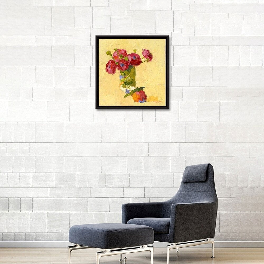 Spring Gallery Wrapped Floater Framed Canvas Wall Art - Modern Home Decor for Living Room, Bedroom & Office