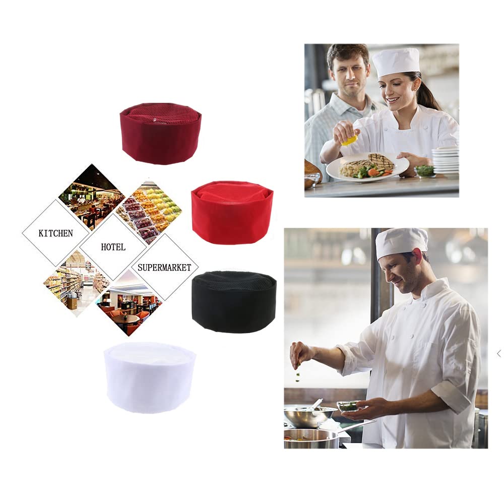Personalized Custom Chef Hat for Bakers & Cooks - Breathable Mesh Top Kitchen Cap - Perfect for Professional Chefs, Home Cooking & Culinary Gifts