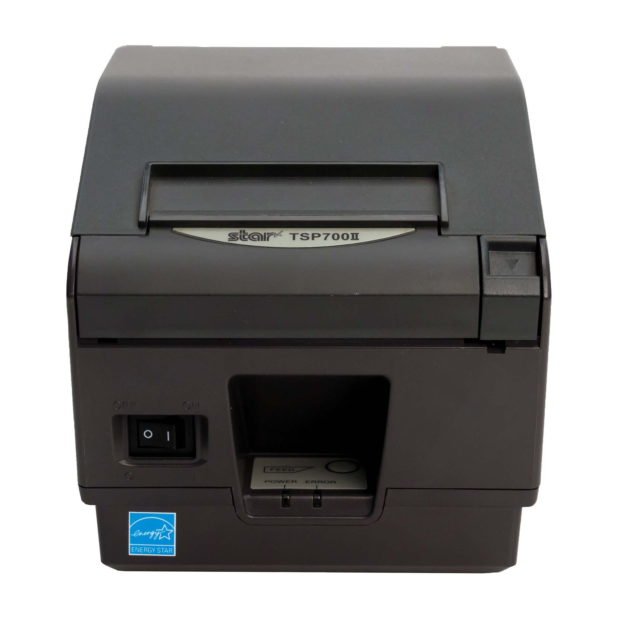 Star Micronics TSP743IIU USB Direct Thermal Receipt Printer - TSP700 Series, Gray - Ideal for Retail, Restaurant & POS Systems