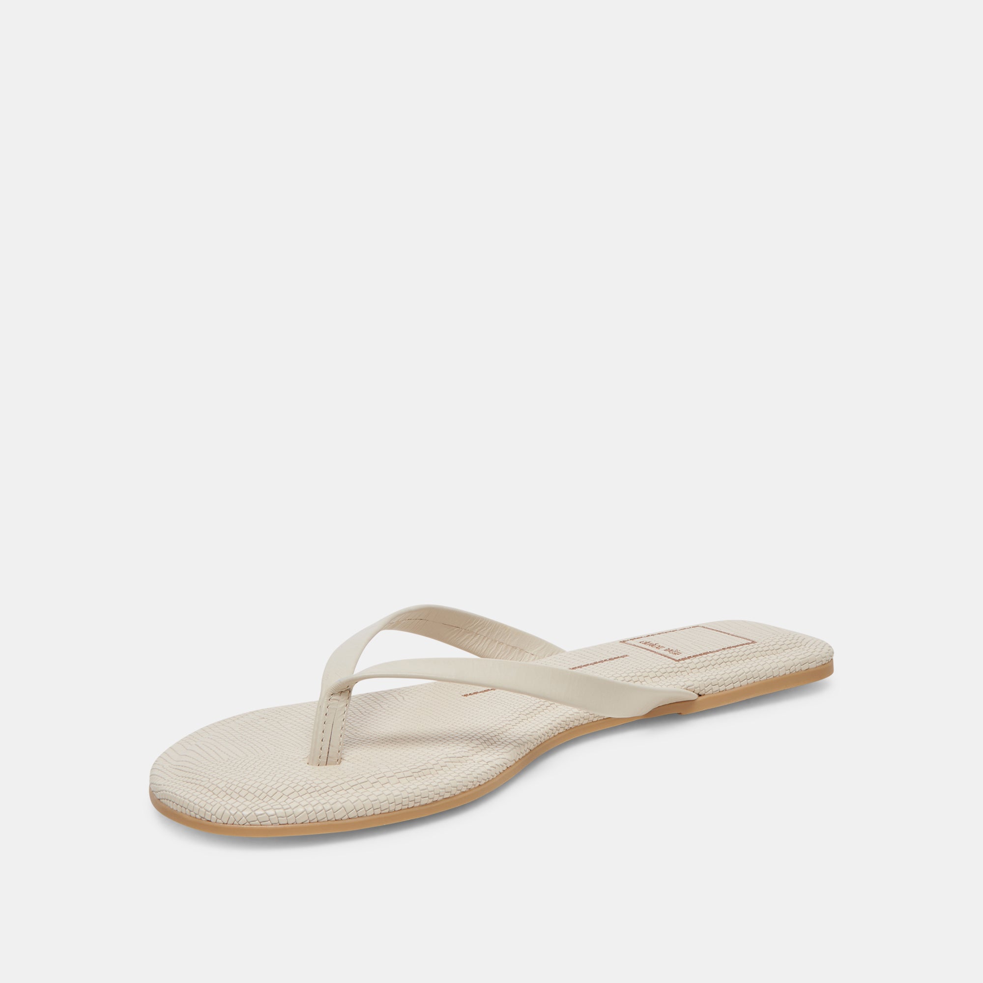 LAYNEY Women's Ivory Leather Sandals - Comfortable & Stylish Summer Casual Shoes for Beach, Walking & Outdoor Activities