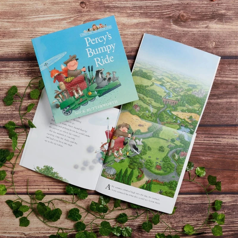 Percy's Bumpy Ride by Nick Butterworth - Children's Storybook for Bedtime Reading & Early Learning | Perfect for Kids Ages 3-7, Classroom Storytime & Family Reading Moments