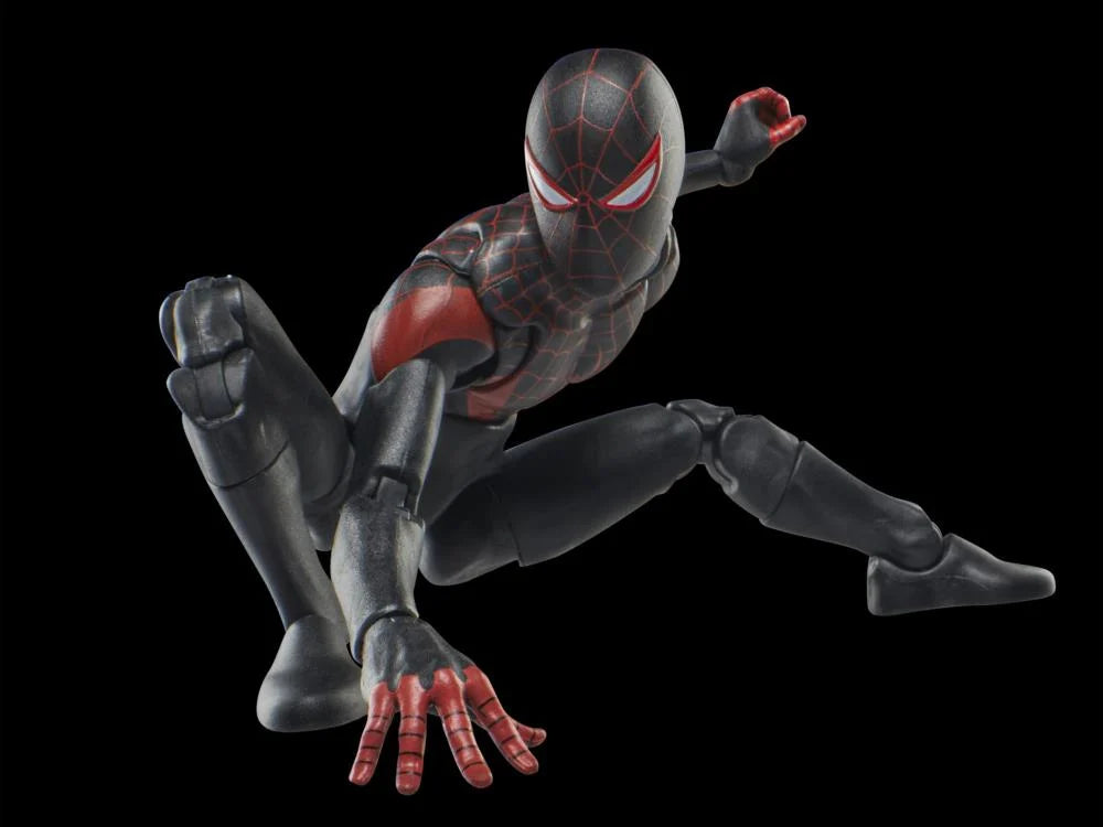 Miles Morales Ultimate Spider-Man #1 Marvel Legends 6-Inch Action Figure - Collectible Superhero Toy for Display & Play - Perfect for Marvel Fans & Collectors