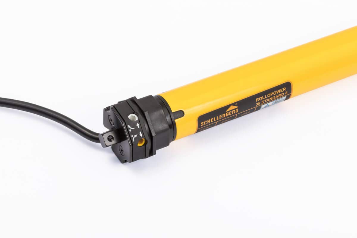Rollopower Tubular Motor - Standard & Premium Models, Mini & Maxi Sizes (Orange, 20107) - Perfect for Roller Shades, Awnings & Smart Home Automation