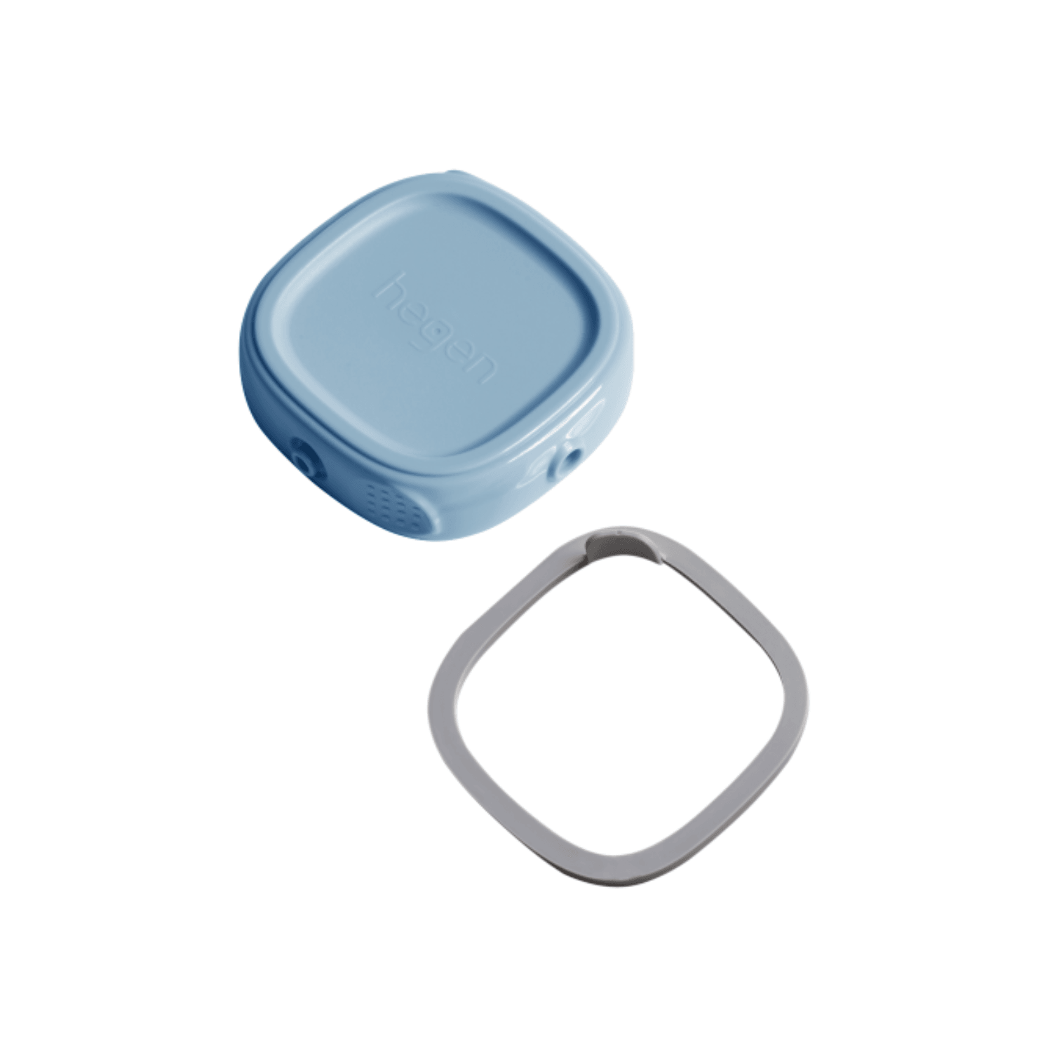 Hegen PCTO™ Breast Milk Storage Lids - BPA Free, Leak Proof, Airtight Baby Bottle Lids for Breastfeeding Moms - Perfect for Travel, Daycare & Pumping at Work (Blue, 4-Pack)