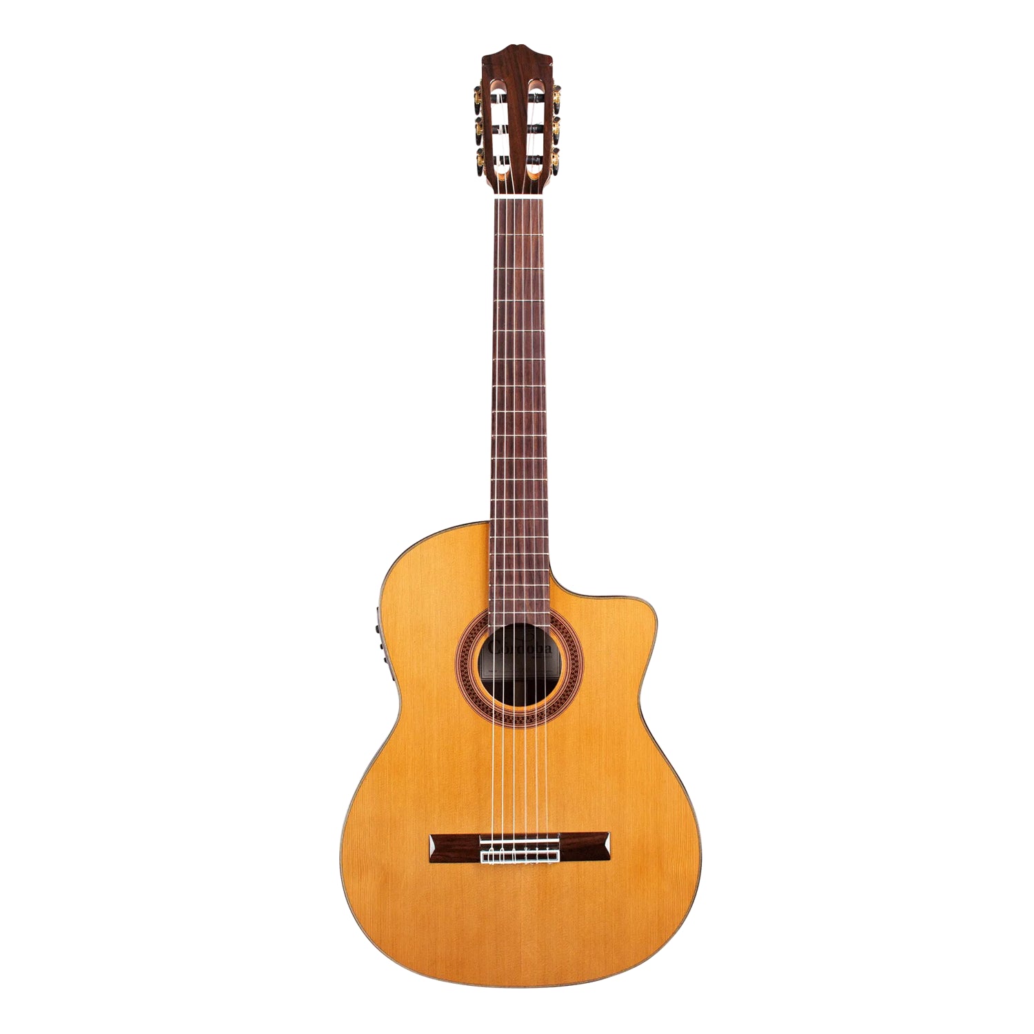 Córdoba C7 CE Nylon String Acoustic Electric Guitar with Gloss Finish - Perfect for Classical, Flamenco & Live Performances