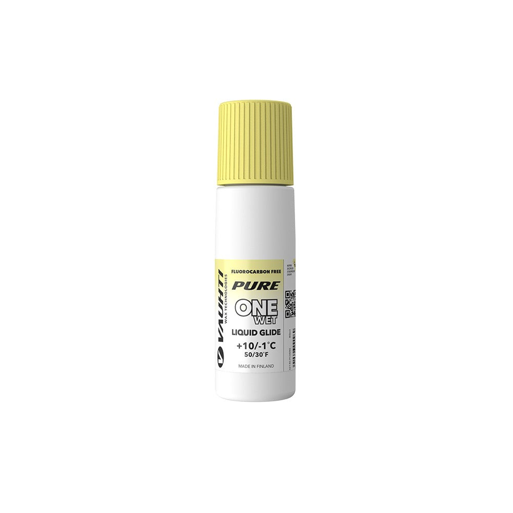 Vauhti Pure One Liquid Glide Wax - 80ml High-Performance Ski Wax for All Snow Conditions | Perfect for Cross-Country Skiing & Winter Sports