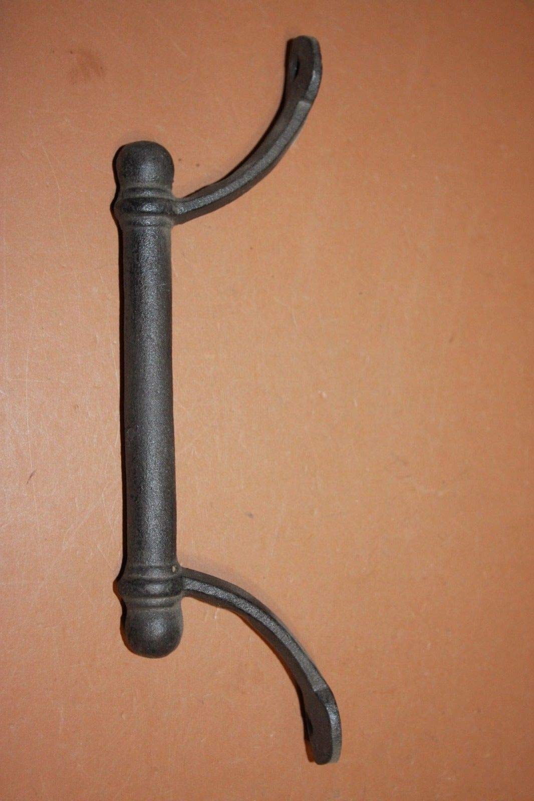 10-Pack Large Spanish Mission Cabinet Pulls - Heavy Duty Cast Iron Handles 10.5
