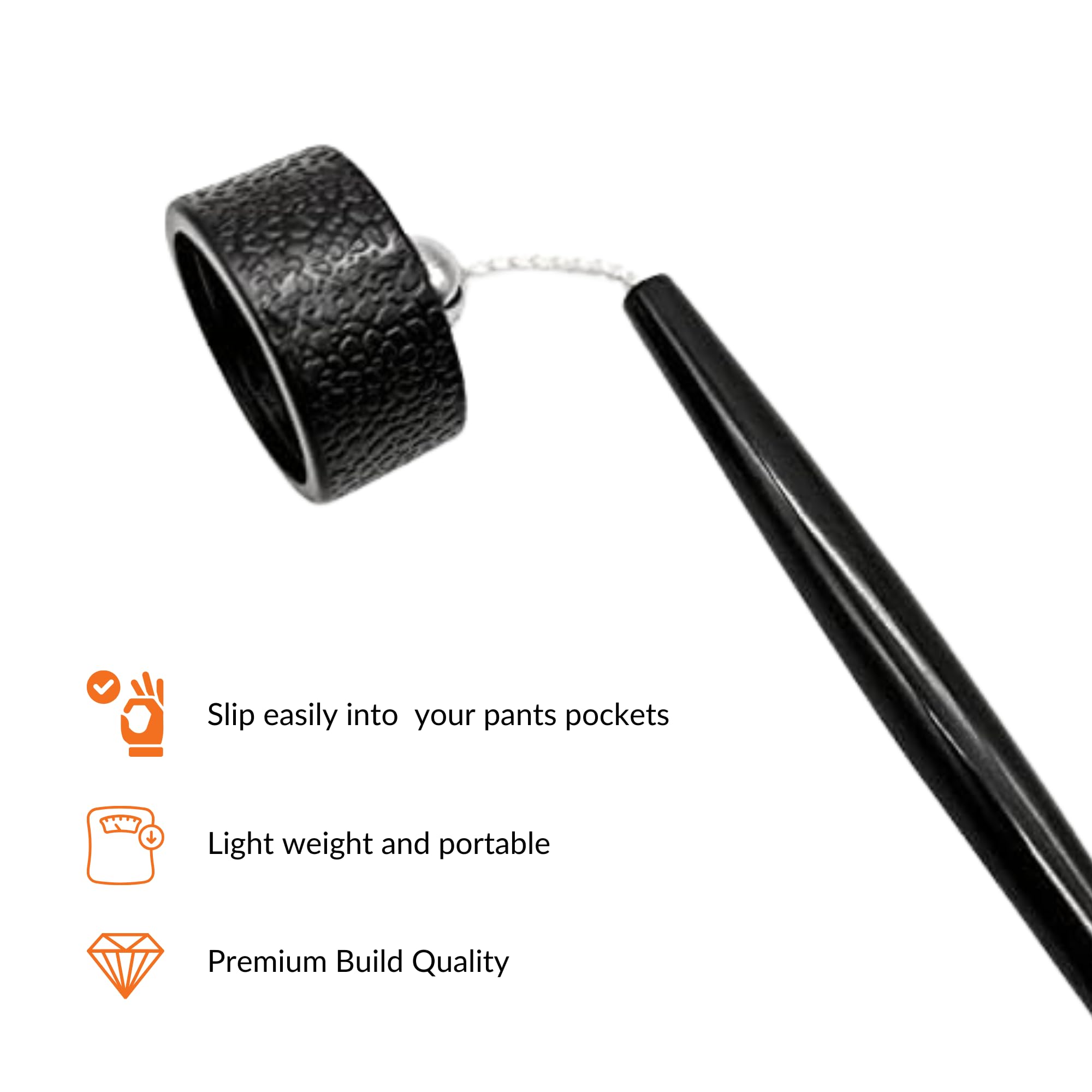 Premium Pro Series Circle Pool Chalk Holder - Compatible with TAOM Pyro & V10 Billiard Chalk - Perfect for Professional Pool Players & Home Game Rooms