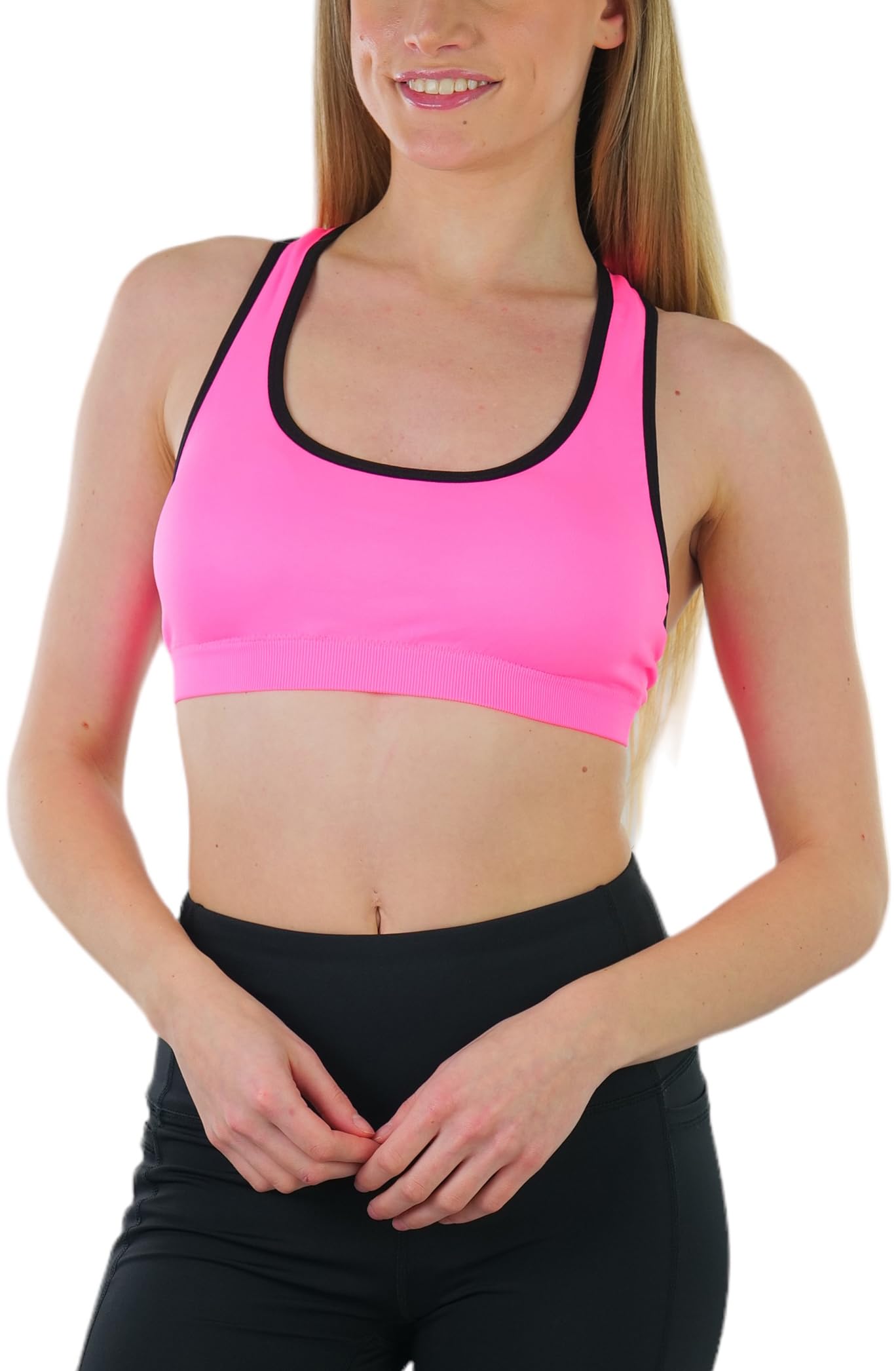 ToBeInStyle Women's Seamless Wire-Free Sports Bras & Bralettes - Supportive Comfort for Yoga, Gym & Everyday Wear