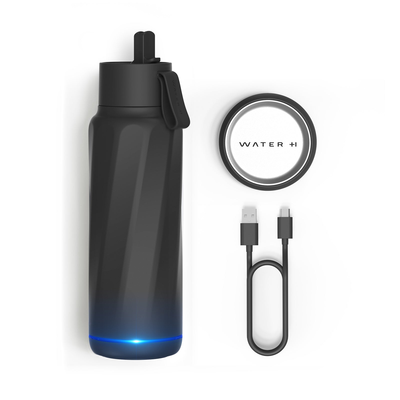 Vita Smart Water Bottle with Filter – 18oz BPA-Free Insulated Stainless Steel Bottle | Purifies Water & Tracks Hydration | Perfect for Gym, Hiking, Travel & Office Use