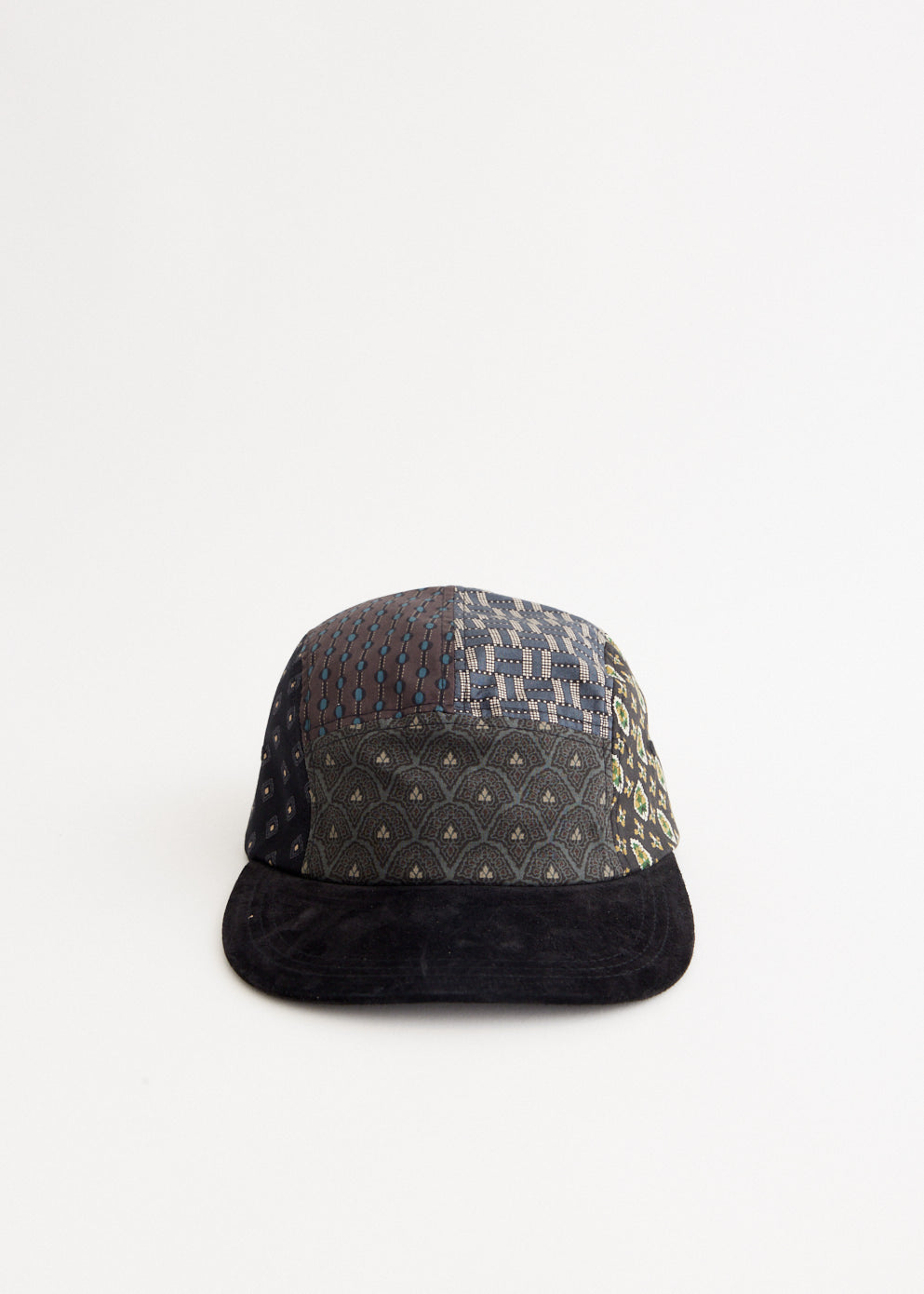 5 Panel Multi-Purpose Canvas Cap - Black - Adjustable Unisex Hat for Outdoor, Sports & Casual Wear