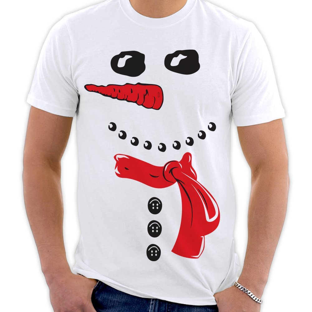 Picontshirt Winter Christmas T-Shirts for Men - Festive Holiday Collection Style 48 | Perfect for Christmas Parties, Family Gatherings & Gift Giving