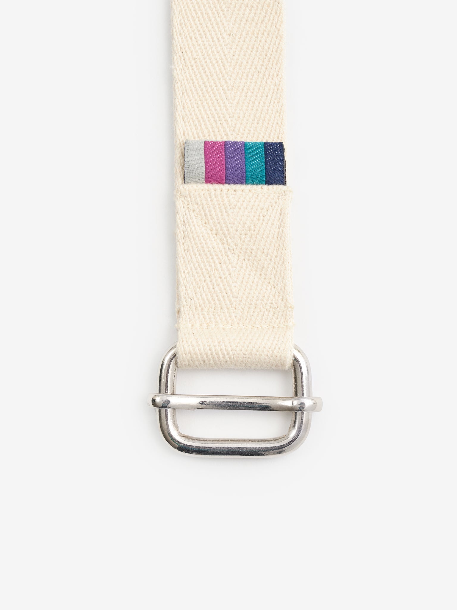 Yogamatters Organic Cotton Classic Yoga Belt 0.9m - Premium Stretching Strap for Yoga, Pilates & Physical Therapy - Ideal for Home, Studio & Travel Use