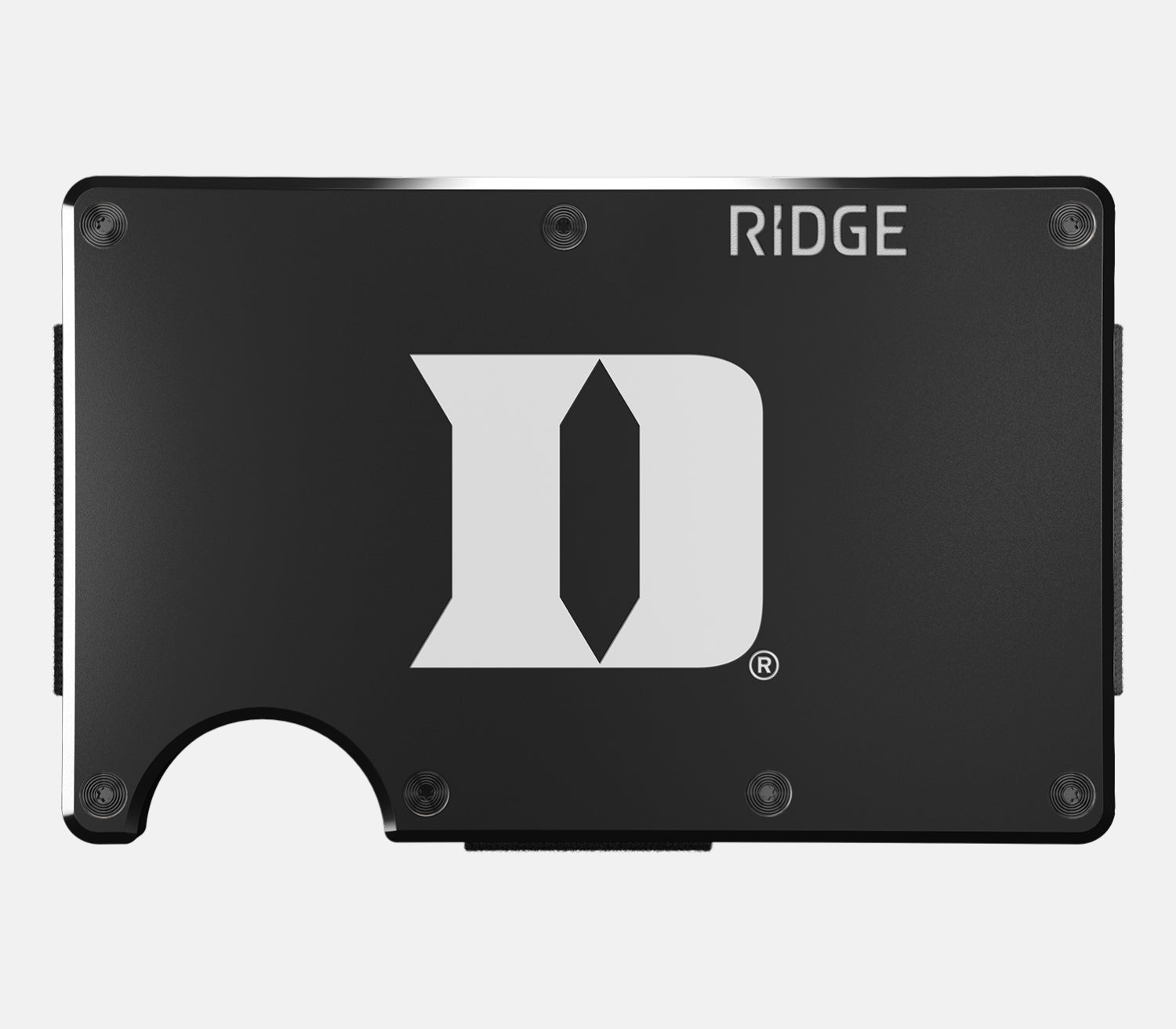 Ridge Wallet Slim Minimalist RFID Blocking Front Pocket Wallet - Duke Blue Devils - Perfect for Everyday Carry, Travel & Gifting