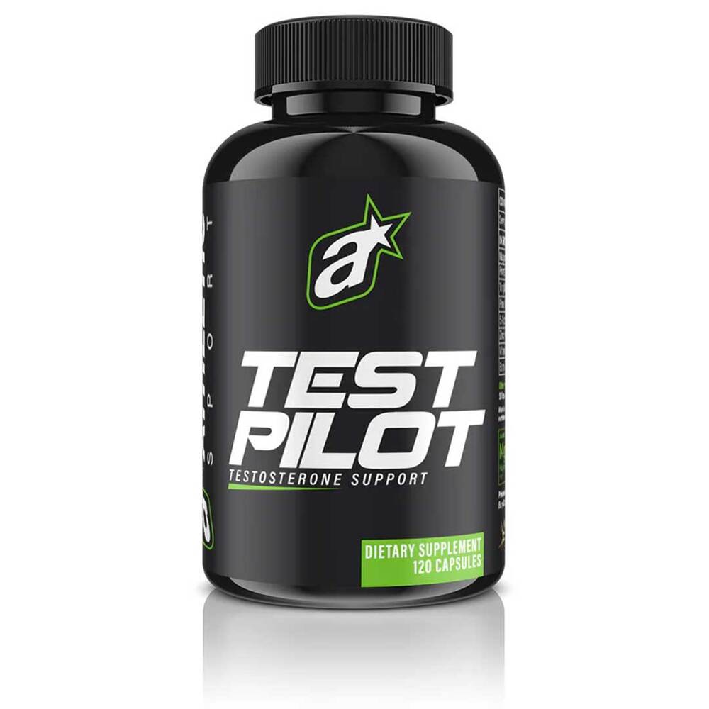 Premium Athletic Sport Test Pilot Supplement - 120 Capsules for Enhanced Performance & Recovery | Ideal for Athletes, Bodybuilders & Fitness Enthusiasts