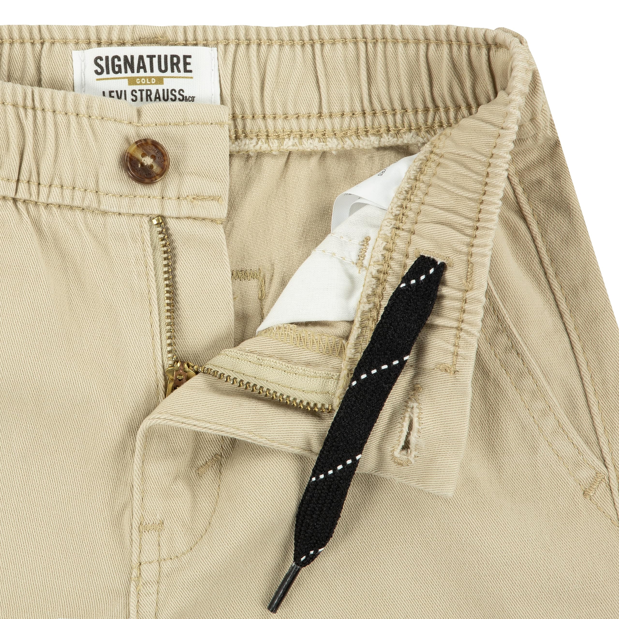 Levi's Boys' Pull-On Uniform Shorts for School & Play