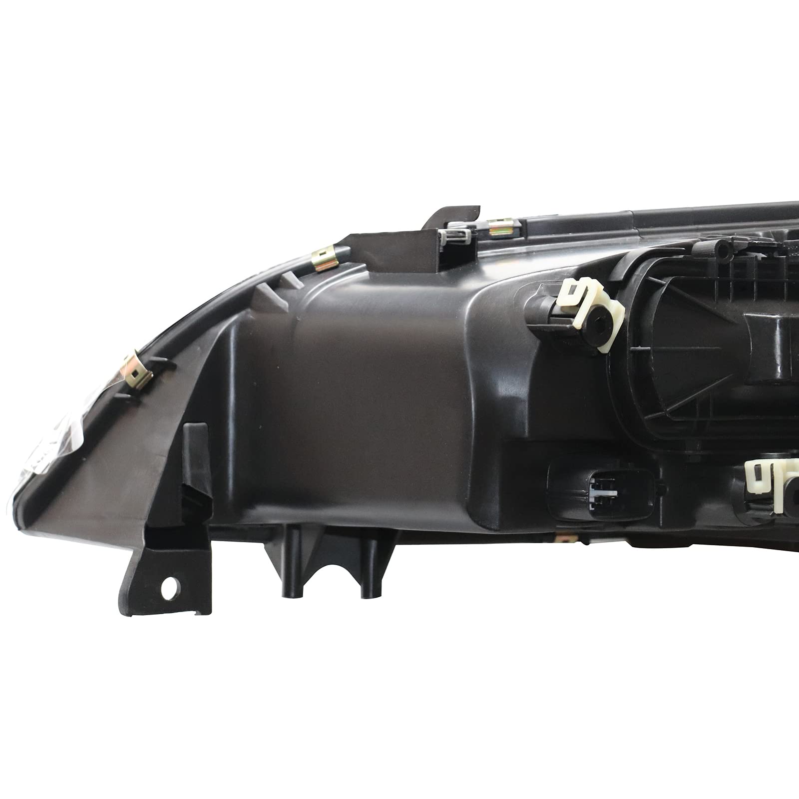 2006-2008 Mazda 6 Right Passenger Side Headlight Assembly - Black Housing with Clear Lens (Part #MA2502134, MA2503134) | Direct Fit Replacement | US Stock | Perfect for Night Driving & Foggy Conditions