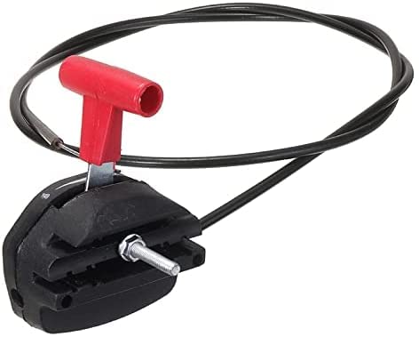 Lawn Mower Throttle Control Cable & Switch Lever Kit - Compatible with Garden Tools & Riding Mowers | Perfect for Lawn Maintenance & Yard Care