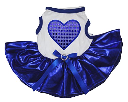 White/Bling Blue