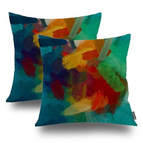 Abstract Paint 24 Blue