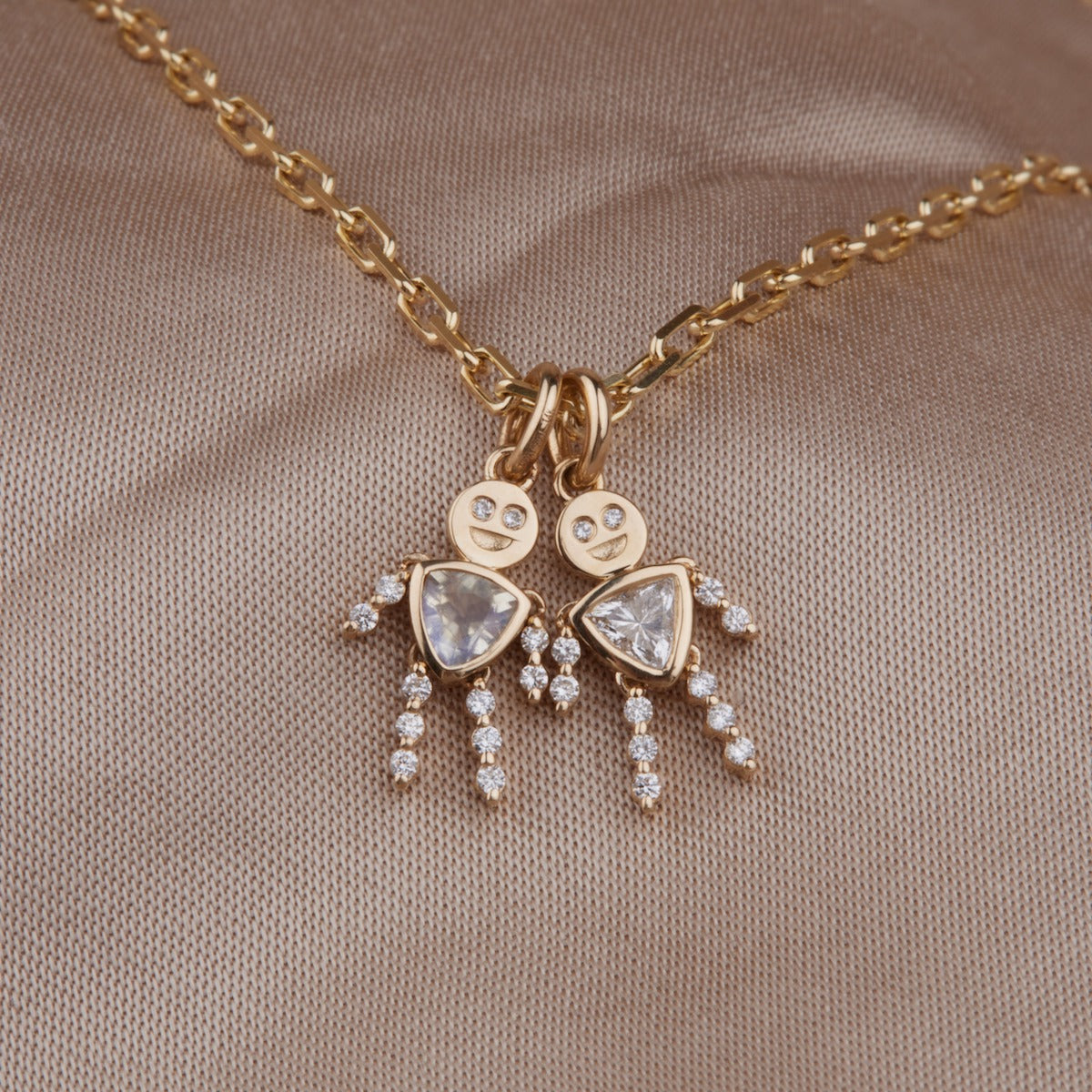 Lulu & Lox Elegant Charm Necklace for Women - Dainty Gold Pendant Jewelry Gift for Her - Perfect for Valentine's Day, Anniversary & Birthday Presents