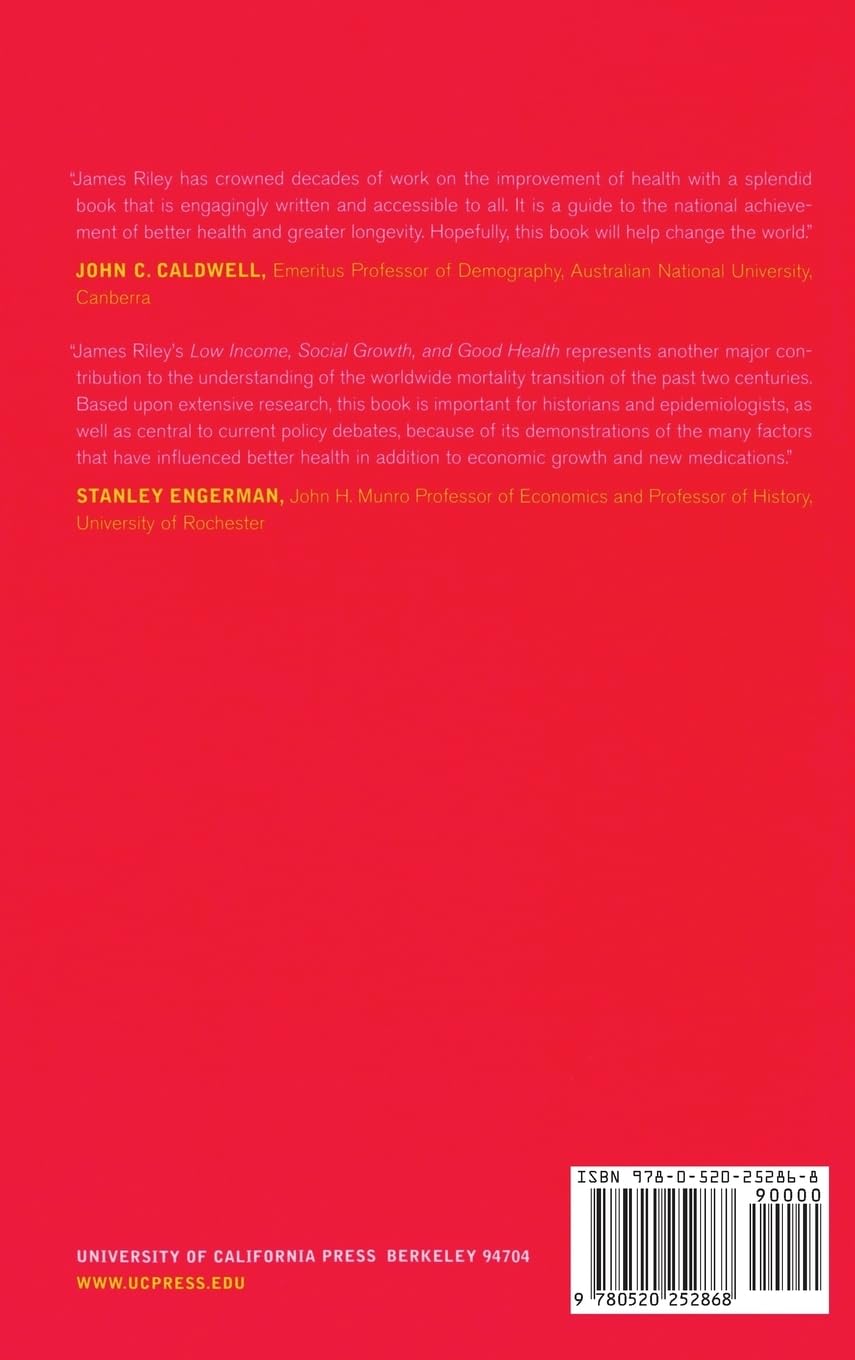 Low Income, Social Growth, and Public Health: A 12-Country Comparative Study (Volume 17) - California Milbank Health Policy Series | For Researchers, Policy Makers & Public Health Professionals