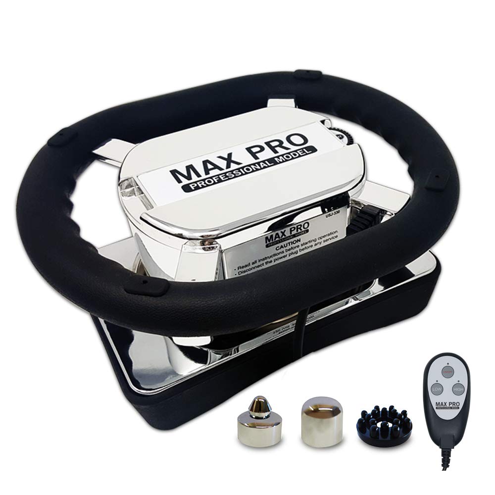 Daiwa Felicity Professional Chiropractic Massager - Heavy Duty Deep Tissue Massage with Variable Speed & Large Vibrating Pad - Perfect for Back Pain Relief, Muscle Relaxation & Home Therapy