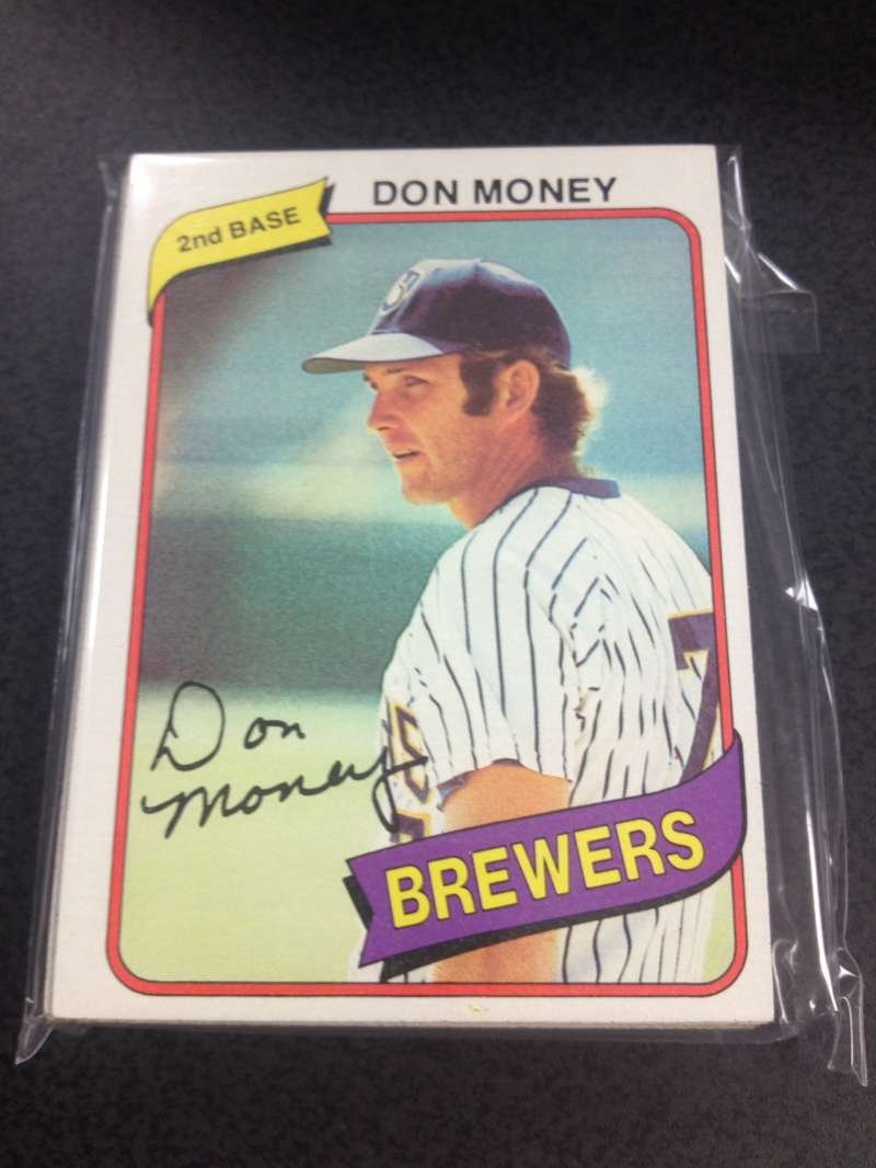 1980 Topps Milwaukee Brewers Baseball Cards - Paul Molitor & Robin Yount NRMT-Mint Condition - Vintage MLB Collectibles for Fans & Card Investors