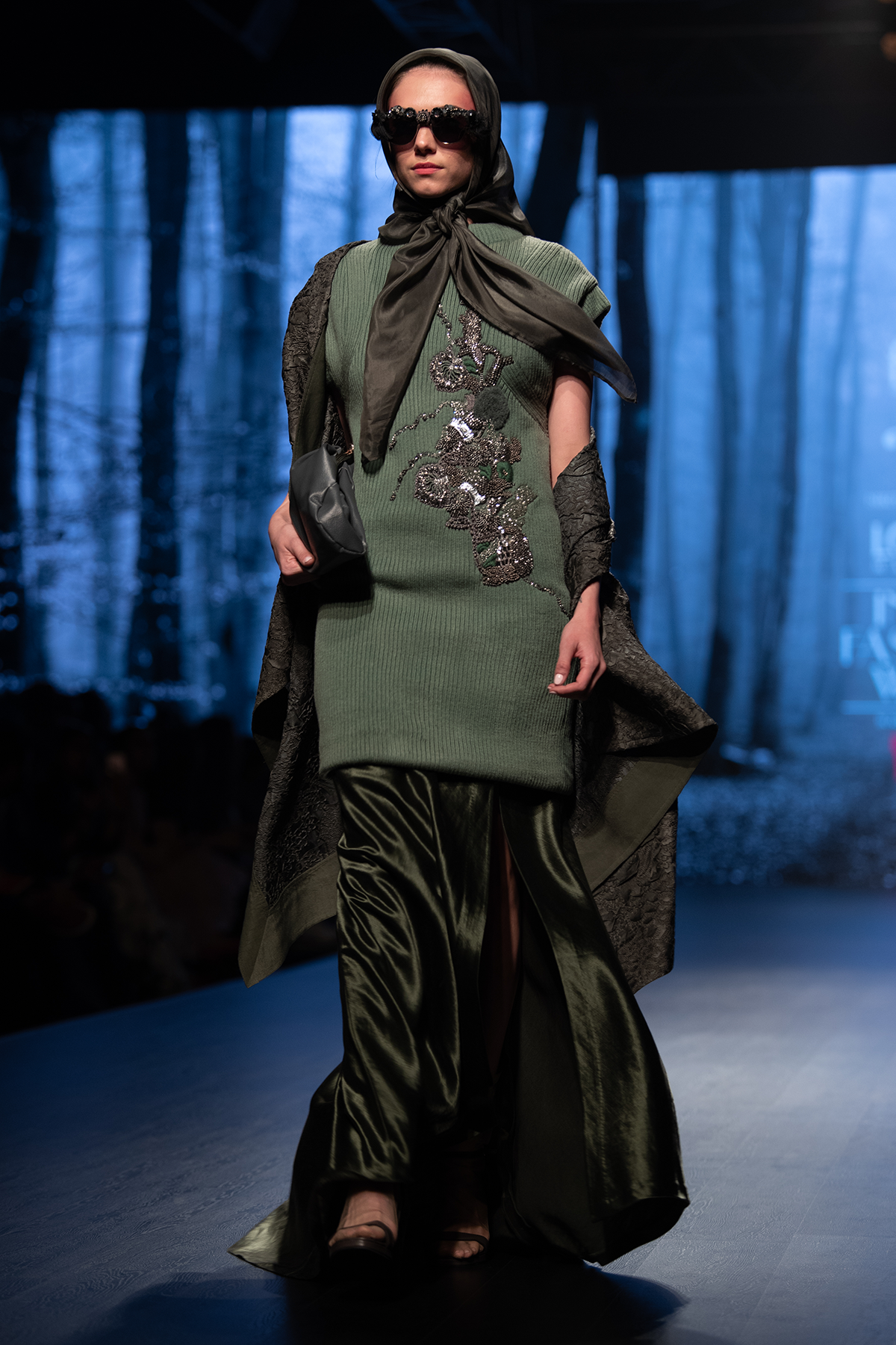 Exquisite Jade Green Pewter Embellished Shift Dress - Handcrafted Details for Women | Perfect for Weddings, Parties & Special Occasions