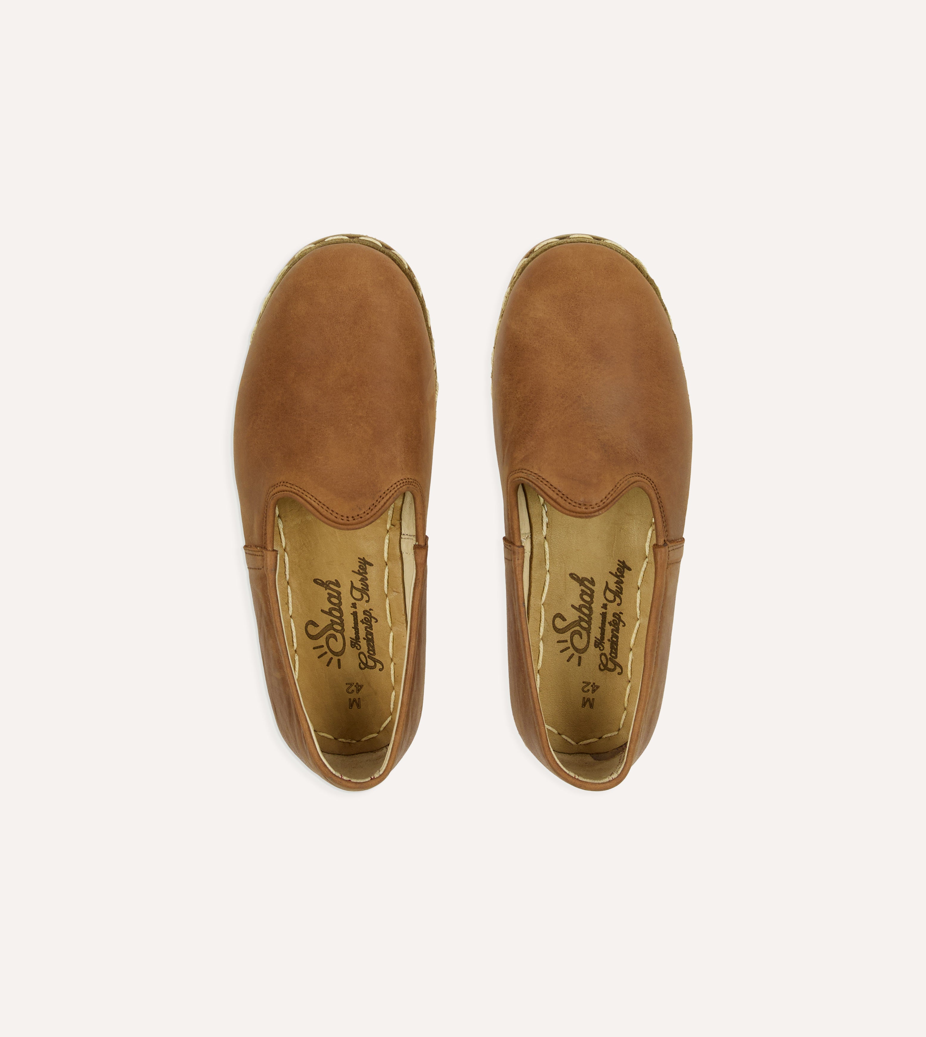 Sabah Fort Worth Brown Leather Shoes - Handmade Genuine Leather Loafers for Men & Women | Comfortable & Stylish for Casual Wear, Office, Travel & Everyday Use