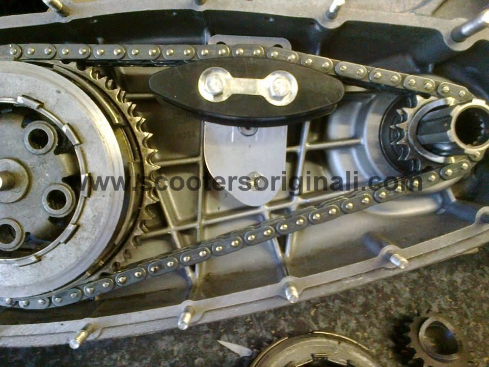 Lambretta Chain Tensioner - Push Up/Pull Down Adjuster for Gran Turismo Scooters - Perfect for Scooter Maintenance & Performance Tuning