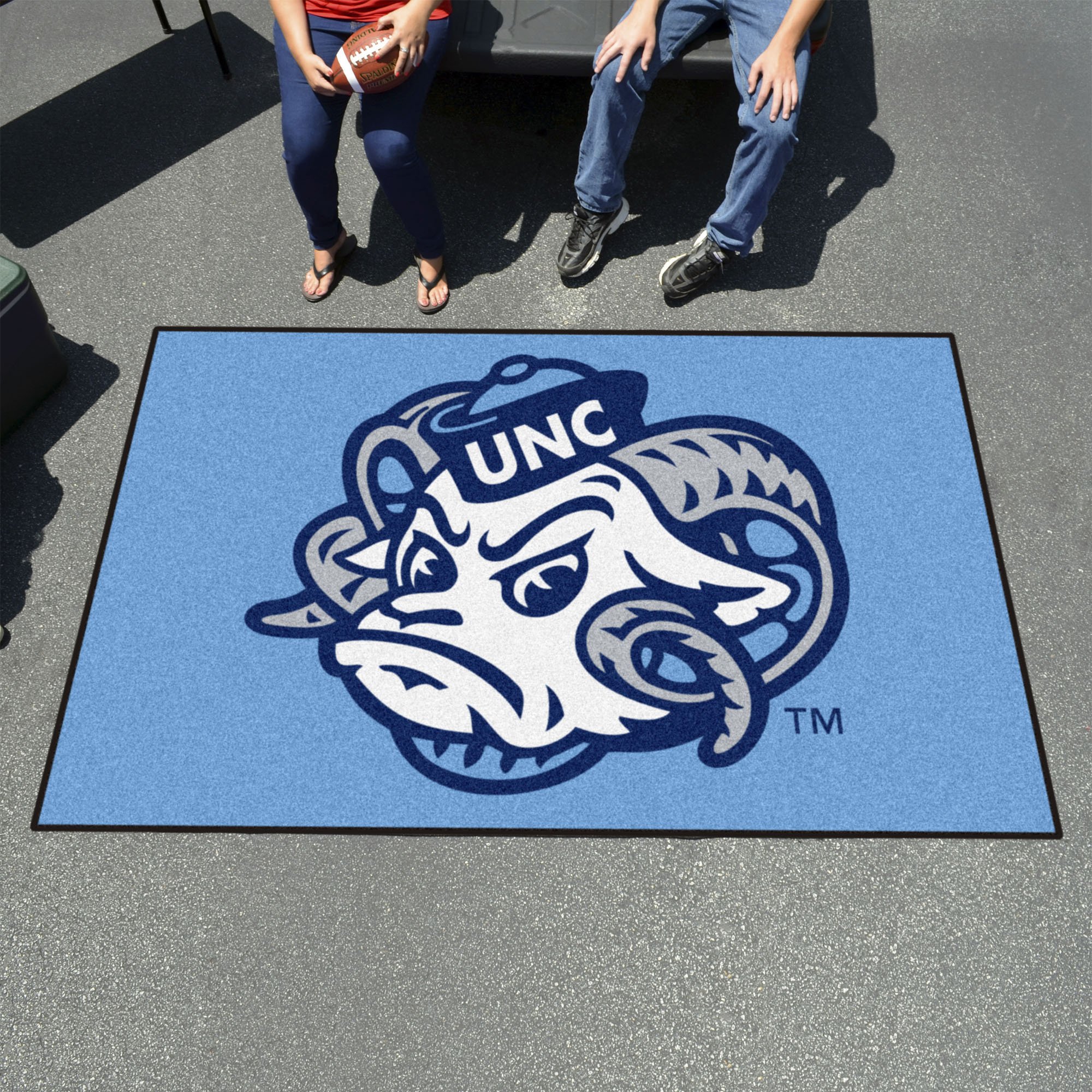 FANMATS UNC Tar Heels Ulti-Mat - Premium College Basketball Team Carpet Mat for Home, Office & Game Room Decor - Perfect for Fans & Sports Enthusiasts