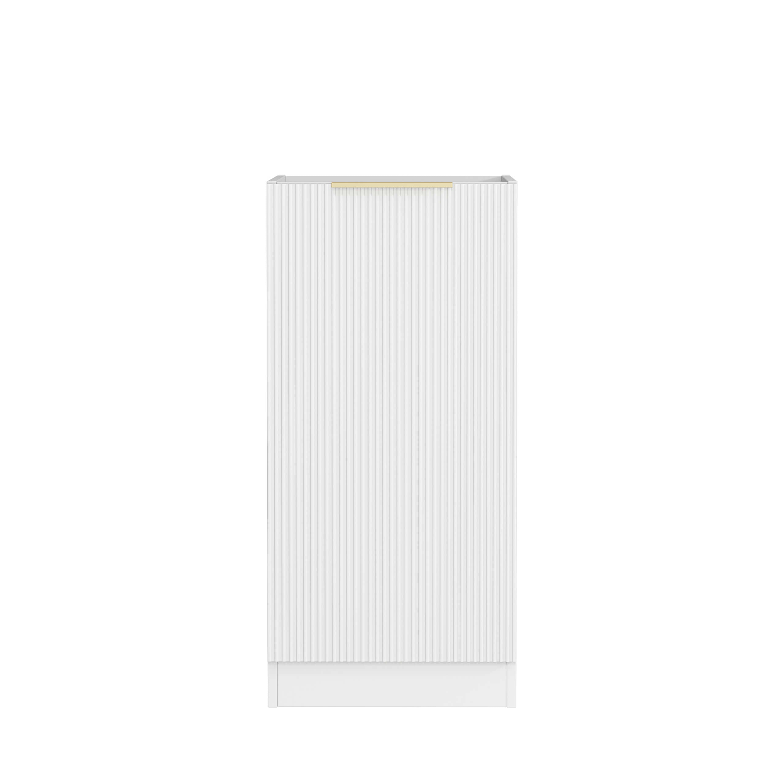 Bondi Laundry Base Cabinet - 36 Inch White Storage Cabinet with Soft Close Doors, Perfect for Laundry Room, Bathroom or Kitchen Organization