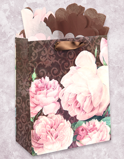 Premium Chocolate Rose Gift Bags - Elegant Party Favors & Wedding Treats for Special Occasions